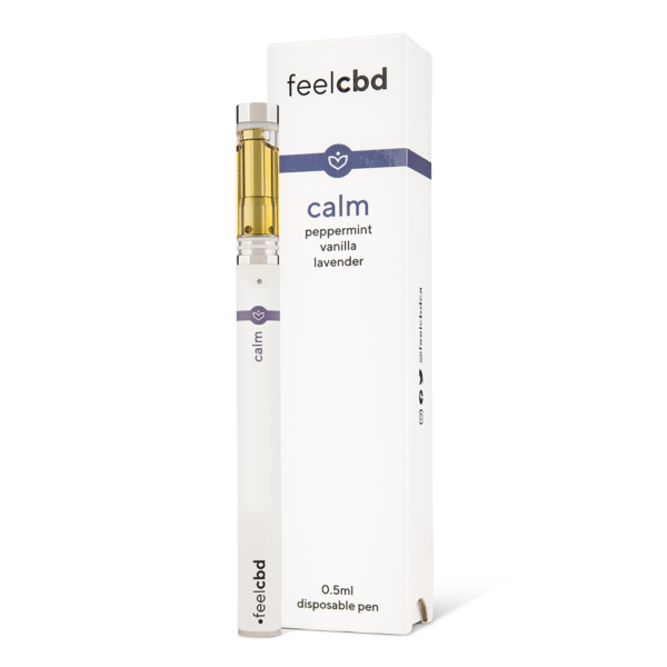 FeelCBD – Calm – Disposable CBD Vape Pen 0.5ml | Green Society Canada