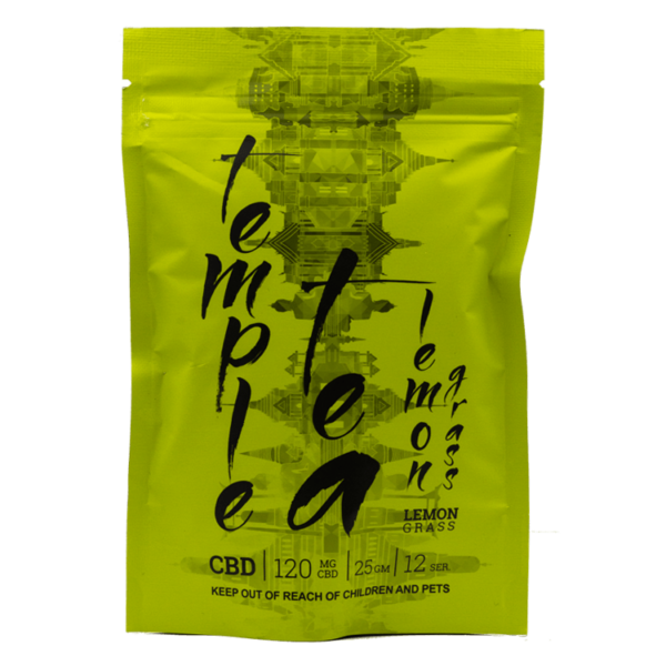 Temple Tea – Lemongrass CBD Tea – 120mg | Green Society Canada