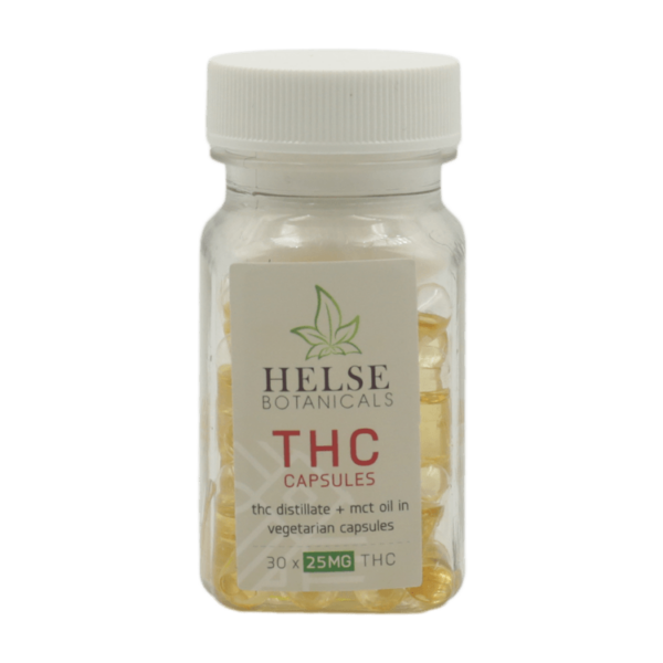 Helse Botanicals – THC Capsules – 25mg | Green Society Canada