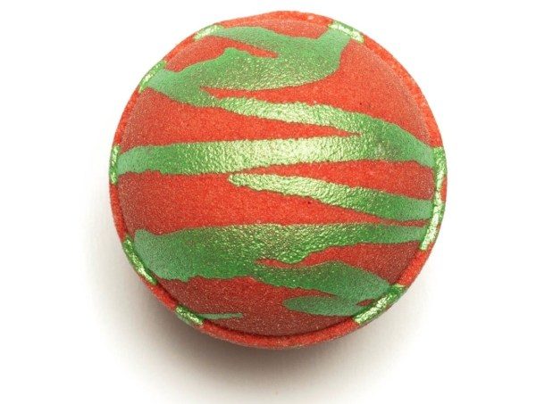 Nikki Stikki Botanicals – CBD Bath Bomb – Christmas Spirit Bomb (red/green) – 300mg CBD | Green Society Canada