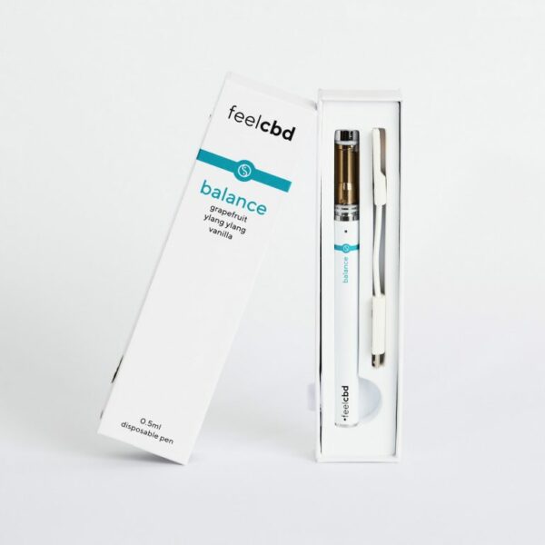 FeelCBD – Balance – Dispsable CBD Vape Pen 0.5ml | Green Society Canada