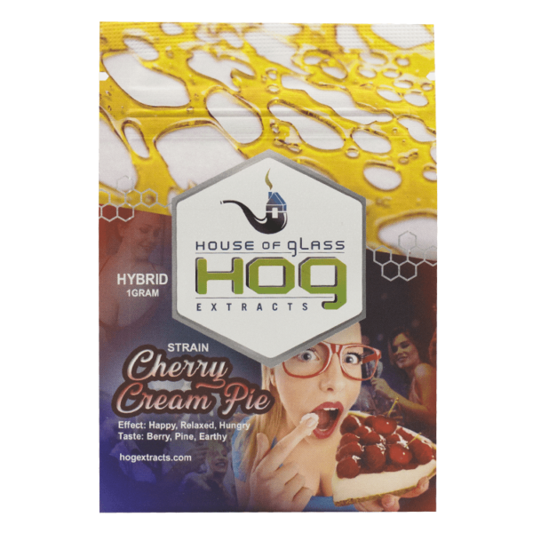 House Of Glass – Shatter – Cherry Cream Pie 1g | Green Society Canada