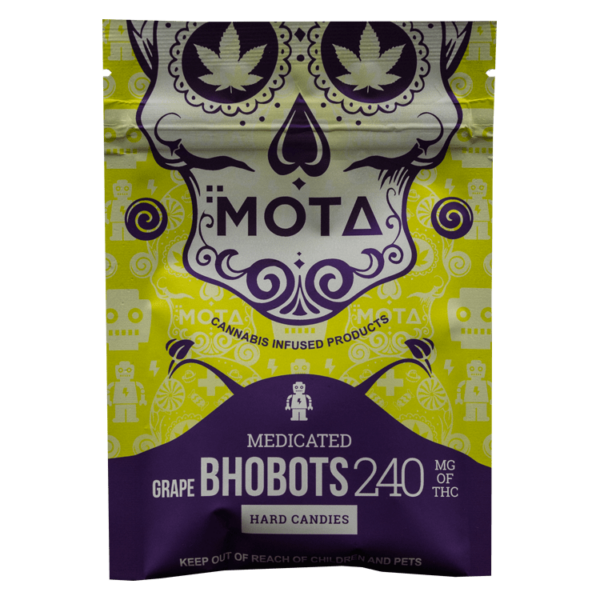 MOTA Edibles – BHO Bots – Grape – 240mg THC | Green Society Canada