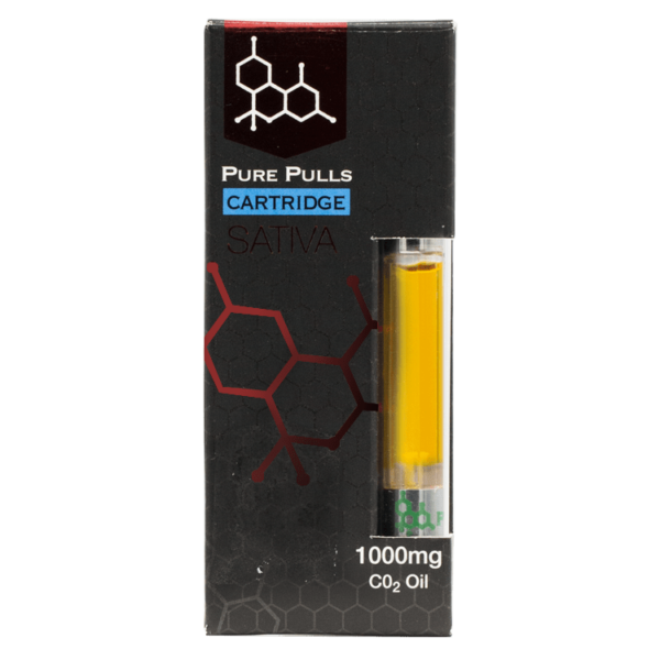 Pure Pulls – CO2 Oil Refill Cart – Sativa 1ml | Green Society Canada