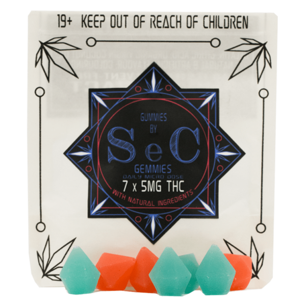 SEC – Gemmies – 35mg THC | Green Society Canada