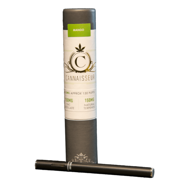 Cannaisseur – Disposable THC Distillate Pen – Mango 0.3ml | Green Society Canada