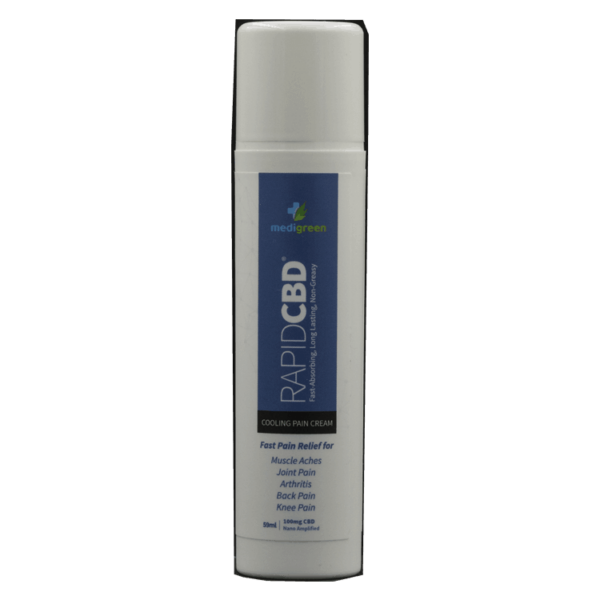 Medigreen Rapid CBD – Cooling Pain Cream | Green Society Canada