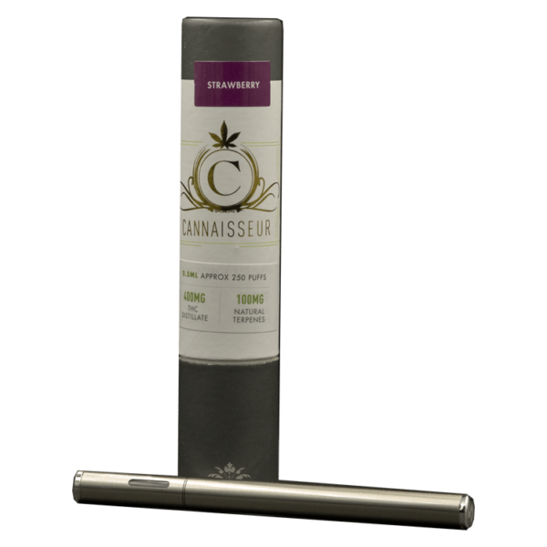 Cannaisseur – Disposable THC Distillate Pen – Strawberry 0.3ml | Green Society Canada