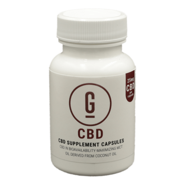 CBD Capsules – 25mg | Green Society Canada