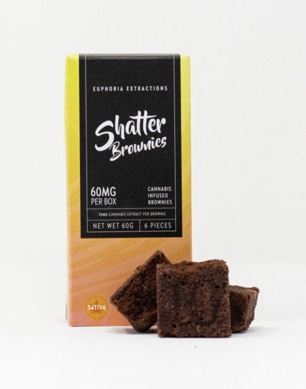 Euphoria Extractions – Shatter Brownies (Sativa) | Green Society Canada