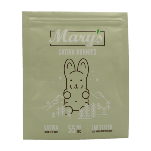 Mary’s Medibles – Sativa Bunnies – Extra Strength – 55mg | Green Society Canada