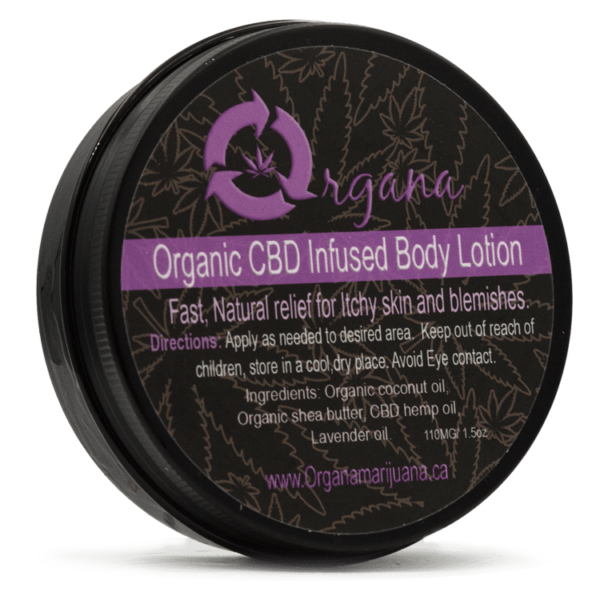 Organa – Organic CBD Infused Body Lotion | Green Society Canada