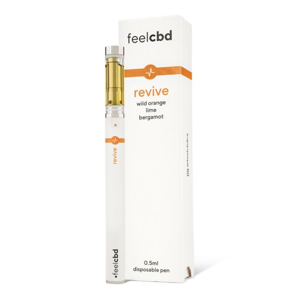 FeelCBD – Revive – Dispsable CBD Vape Pen 0.5ml | Green Society Canada