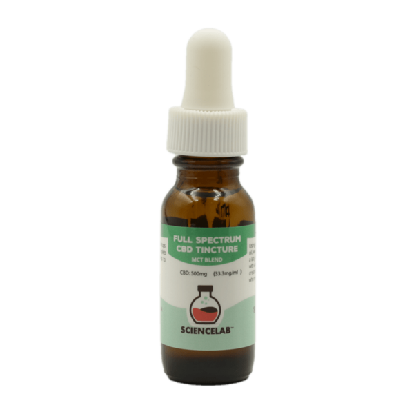 Sciencelab – Full Spectrum CBD Tincture – 500mg | Green Society Canada