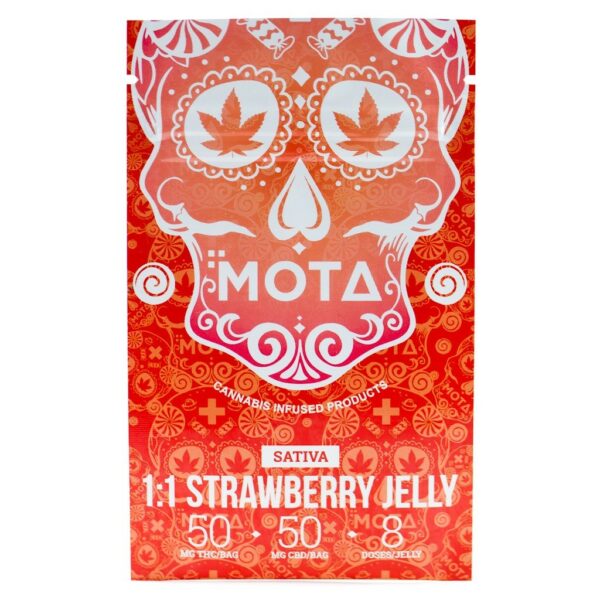 Mota – White Cube CBD – Strawberries & Cream – 180mg CBD | Green Society Canada