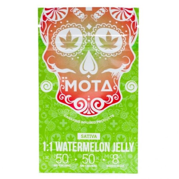 Mota – White Cube CBD – Strawberries & Cream – 180mg CBD | Green Society Canada