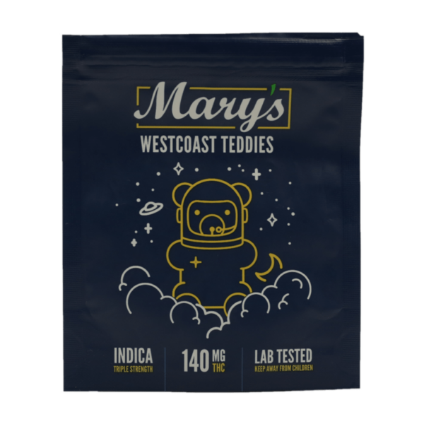 Mary’s Medibles – Westcoast Teddies – Triple Strength – 140mg | Green Society Canada