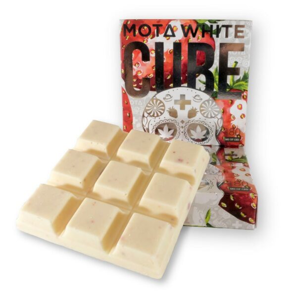 Mota – White Cube CBD – Strawberries & Cream – 180mg CBD | Green Society Canada