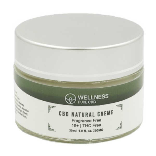 Wellness Pure CBD – Natural Creme – 500mg | Green Society Canada