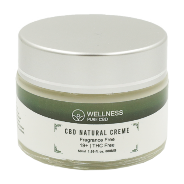 Wellness Pure CBD – Natural Creme – 500mg | Green Society Canada