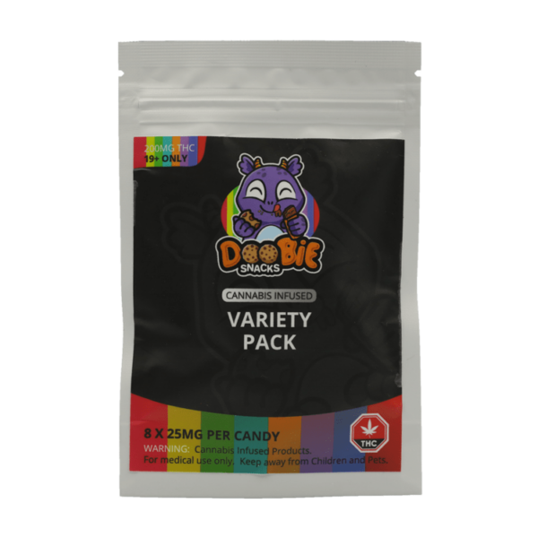 Doobie Snacks – CBD Sour Gummy Bears – 150mg CBD | Green Society Canada