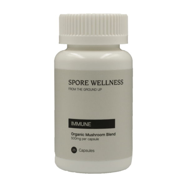 Spore Wellness – Organic Mushroom Blend – 500mg | Green Society Canada