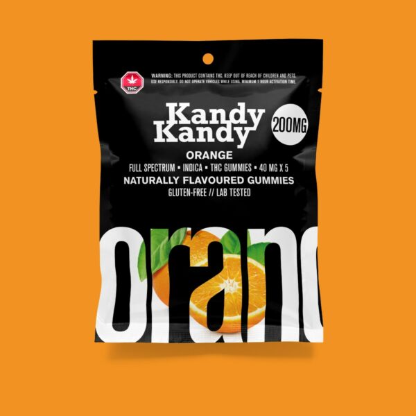 Kandy Kandy – Orange Gummies | Green Society Canada