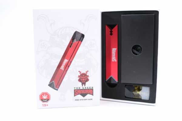 The Green Samurai – LED Vape Kit – 1ml THC | Green Society Canada