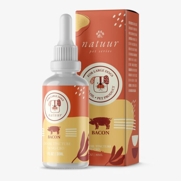 Natuur – Pet Series – CBD Oil For Small Dogs – Bacon Flavour – 125mg | Green Society Canada