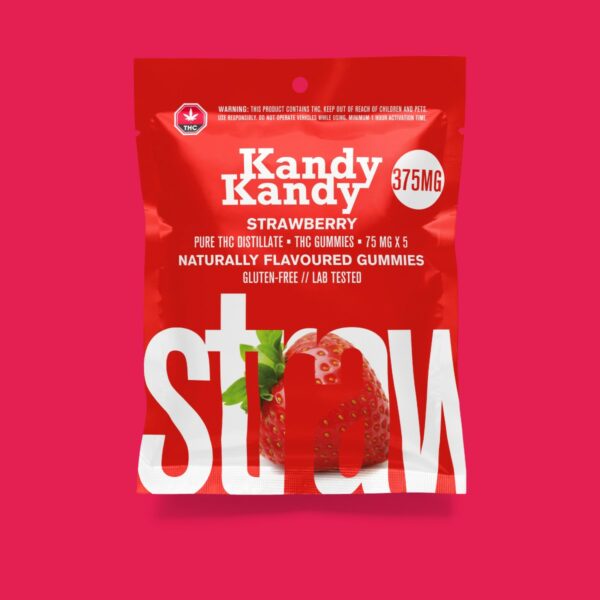 Kandy Kandy – Strawberry Gummies | Green Society Canada