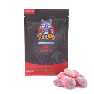 Doobie Snacks – CBD Cherry Gummies – 500mg CBD | Green Society Canada