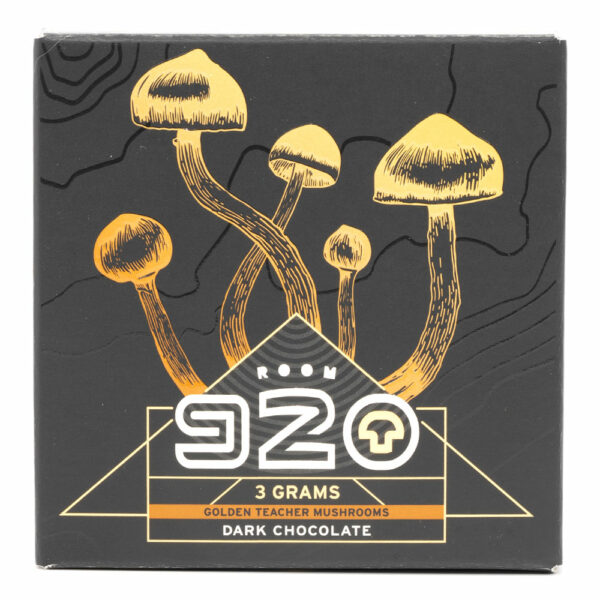 Room 920 – Mushroom Chocolate Bar – Dark Chocolate – 3 Grams | Green Society Canada