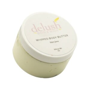 Delush Bath and Body – Whipped Body Butter – Vain Jane 300mg CBD | Green Society Canada