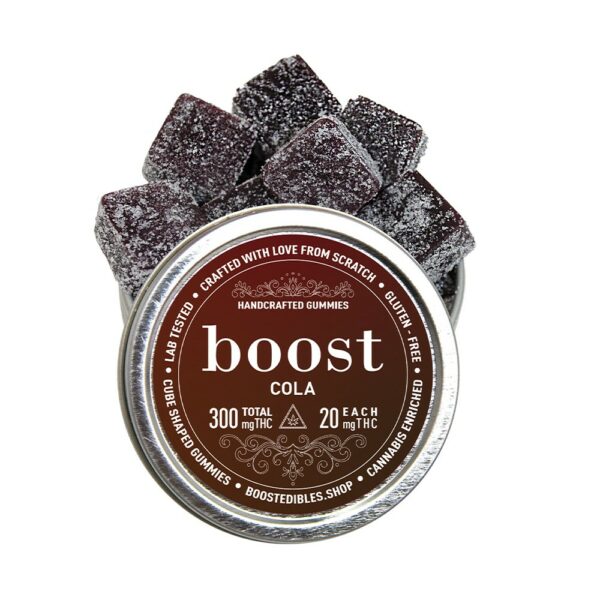 Boost – THC Cola Gummies – 150mg | Green Society Canada