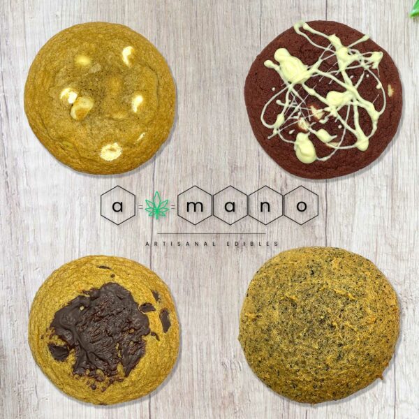 Amano Edibles – Cookies – 200mg | Green Society Canada