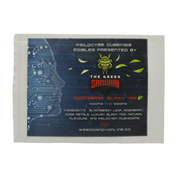 The Green Samurai – Raspberry Black Tea – 1000mg | Green Society Canada